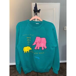 XS/S The Body Shop Vintage Graphic Sweater